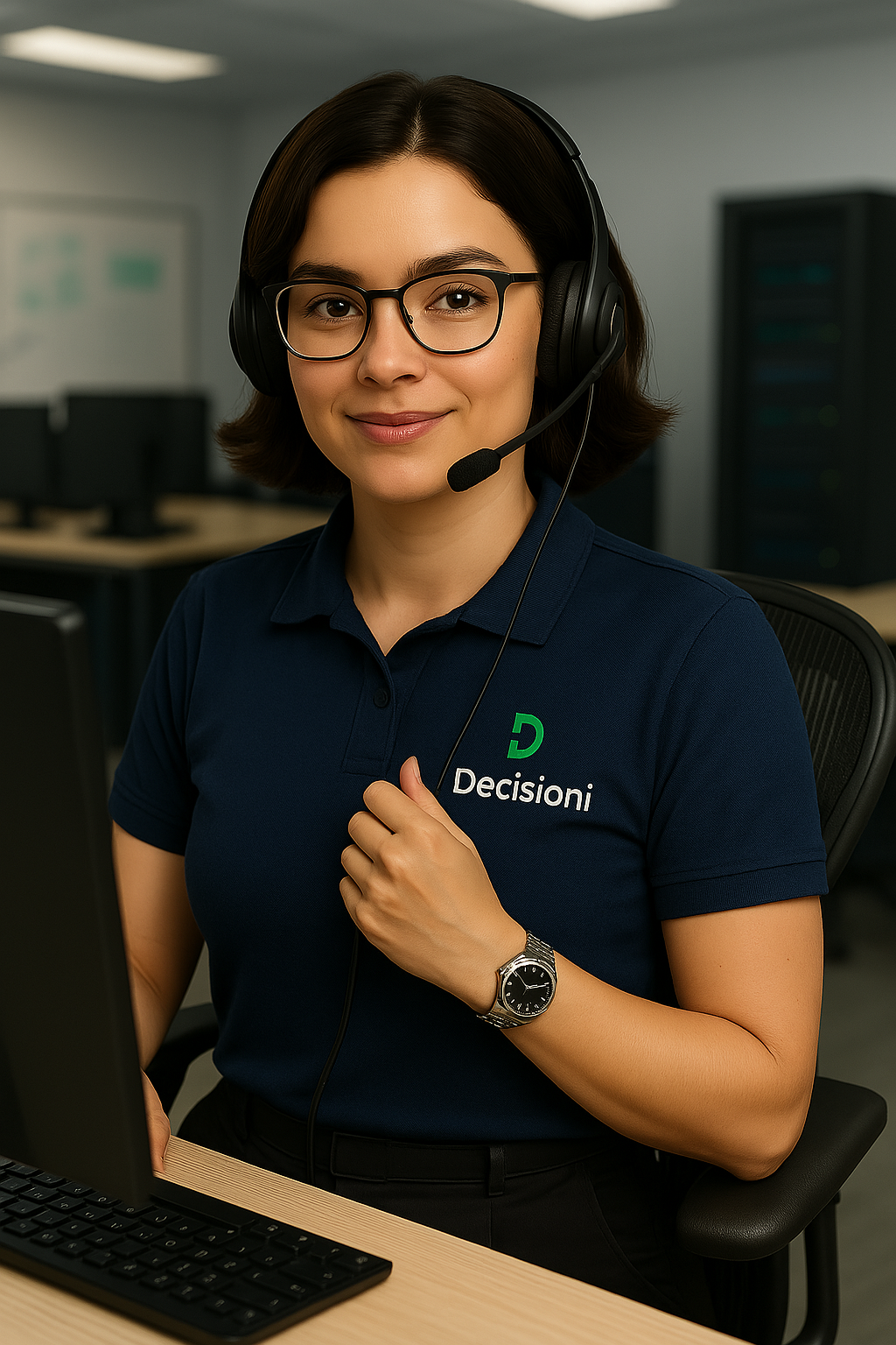 Avatar representando a equipe de segurança da Decisioni